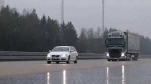 Тестирование систем активной безопасности Volvo