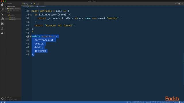 Node.js Design Patterns: Revealing Module Pattern|packtpub.com
