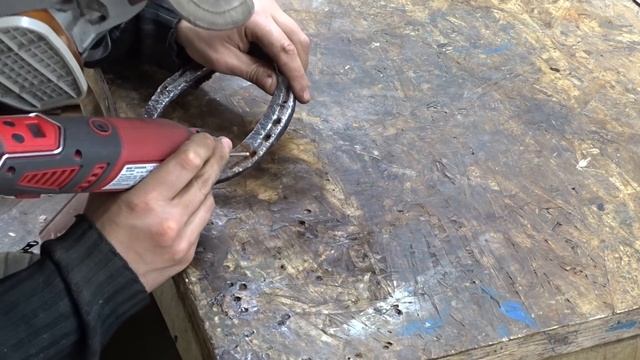 Old Rusty Horseshoe Restoration