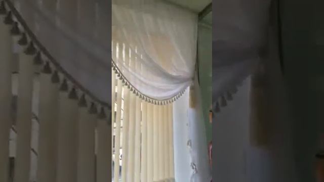 Шторы для салона красоты. Отзыв о компании Авантаж. Дизайн и пошив. смотреть онлайн