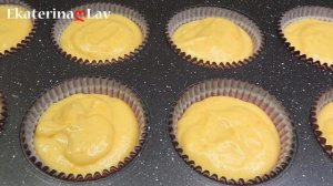 Мягкие и пушистые АПЕЛЬСИНОВЫЕ КЕКСЫ (МАФФИНЫ)! Рецепт проще простого! Всё смешал - и готово!