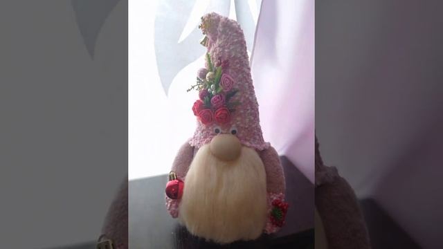 Новогодние гномики и лесная поляна своими руками. смотреть онлайн