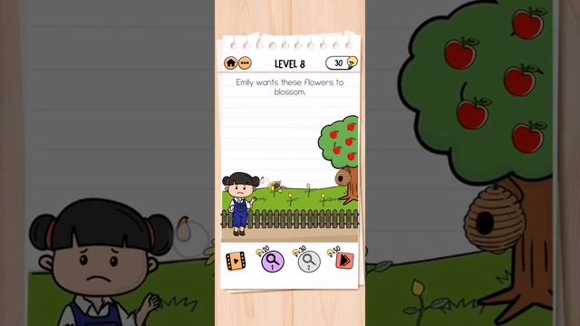 Brain Test 2 Emily’s Farm Level 8