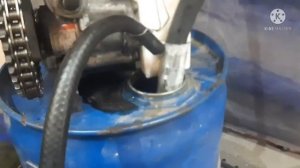 Масляный насос для печи на отработке с ГУР авто.
