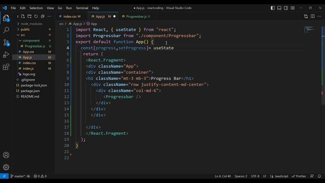 Progress Bar in React Js #react #reacttutorial #progressbar #reactprogressbar смотреть онлайн