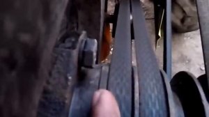 как выставить натяжители длинного ремня