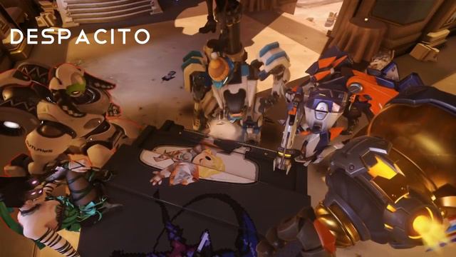 Overwatch - Playing the Piano in Paris Megalovania Meme Songs ! смотреть онлайн