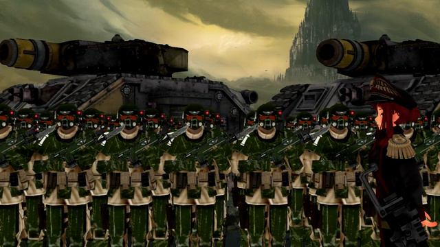 【TG.TV MMD9】- 『🎯Warhammer 40k🎯』Commissar meet Cadia Stands — Inspection смотреть онлайн