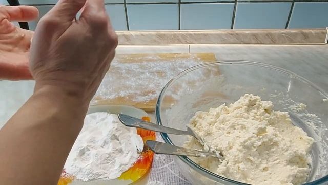 Сырники из творога с рикоттой #сырники #сырникиназавтрак