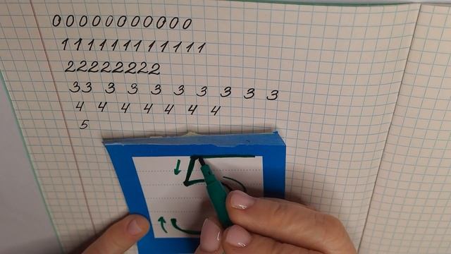 Прописи.Как написать цифру пять?#начальная_школа#почерк#репетитор#школа#цифрыдлядетей#игрыдлядетей