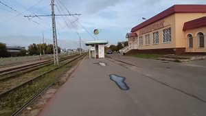 город Коломна - район Колычево, улица Девичье поле, Вечернее Солнце, Коломенский трамвай.