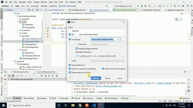 Java Backend Development 21 - UnitTests für Datenbank-Repositories (@DataJpaTest, @FlywayTest) смотреть онлайн