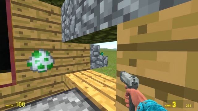 CURSED MINECRAFT ENDER DRAGON IS AFTER ME! - Garrys Mod Gameplay