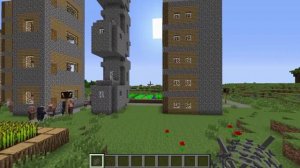 ГОЛЕМЫ НАПАЛИ НА ДЕРЕВНЮ НЕБОСКРЕБОВ В МАЙНКРАФТ 100% Троллинг Ловушка Minecraft Топовский