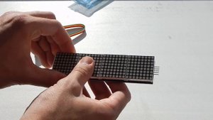 Обзор светодиодной матрицы MAX7219 c AliExpress