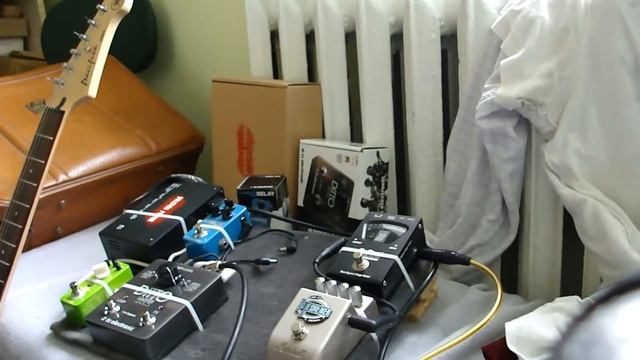 Блок питания Volсano Power VP7 распаковка обзор. Power Supply. Питание педалей эффектов в педалборд смотреть онлайн