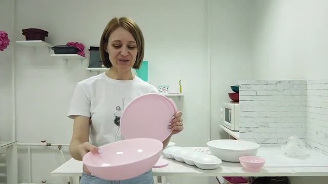 Коллекция Аллегро в бело-розовом цвете