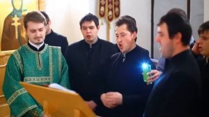 "Утверди Боже", муз. А. Косолапова, солист - диакон Иоанн Борисевич