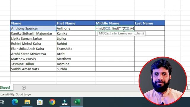 Advanced Text Functions With Details in excel 2021 | Vision Knowledge
