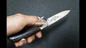 Нож выкидной "Снайпер" ручная работа купить