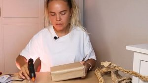 Корзинка из пергаментной бумаги за 2 часа -Полный видео урок как с нуля сделать коробку для хранени