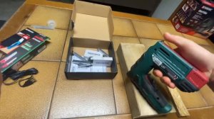 Аккумуляторный степлер Parkside PAT 4 D5