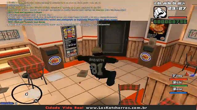 GTA San Andreas SAMP RPG #8 - Meu Carro E Porte De Armas Adquirido смотреть онлайн