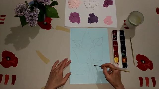 Мастер-класс в технике торцевания "Сирень" смотреть онлайн