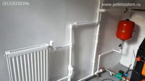 Котельная полипропилен.Пеллетный котел Валдай 15