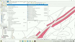 Экспорт участка (лесосеки) в QGIS. Работа в LandStar. Вывод на печать.