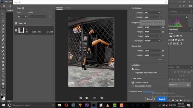 How to EXPORT YOUR PHOTOS in PHOTOSHOP to AVOID a COLOR SHIFT/COLOR CHANGE смотреть онлайн