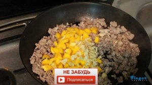 Фаршированная Тыква с Мясным Фаршем запеченная в Духовке