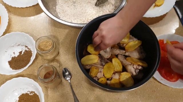 Плов арабский из Египта "Маклюбе"