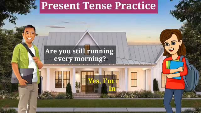 English Conversation Practice For Beginners|English Conversation Practice|Present Continuous tense.