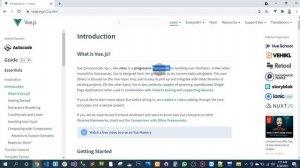 Part 2: Learning Vue.JS from vuejs.org from Its own official website