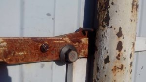 Очень хитрый замок на калитку своими руками