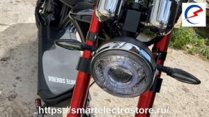 Электроскутер #Chopper #WhiteSiberia #WildWheel 3950W?60V31Ah Стоимость 135.900₽ #SmartElectroStore