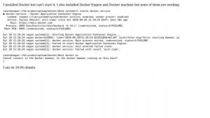 docker fails to start (2 Solutions!!)