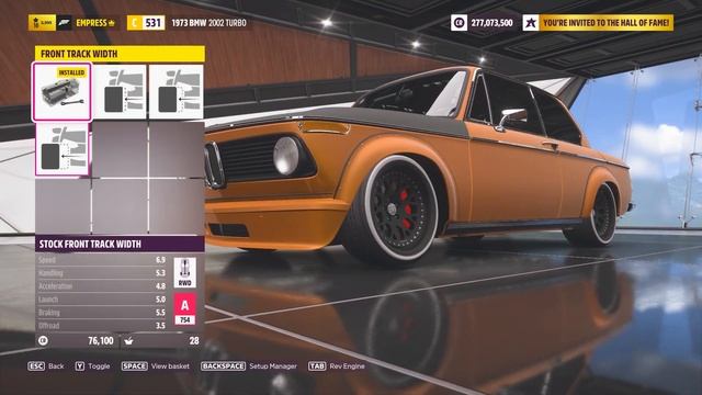 Rebuilding a BMW 2002 TURBO 1973 - Forza Horizon 5 Logitech G923 Gameplay