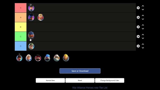 Ranking THE BEST HEROES in WAR ALLIANCE!! [TIER LIST] смотреть онлайн