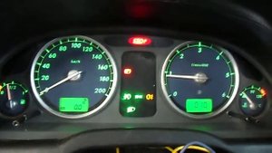 Приборная панель от волги НО в москвич 2141