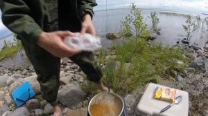Ладожское озеро. Рыбалка с Даней.