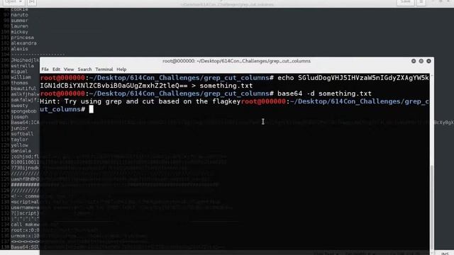 614Con 2016 - grep cut columns смотреть онлайн
