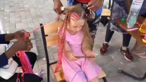 Мои африканские косички. Как правильно плести косички, Новые волосы на 2 недели )))