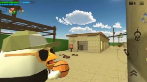 как держать предметы в чикен ган.(chicken gun)