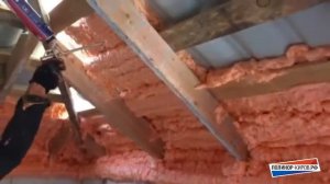 Утепление кровли Полинором