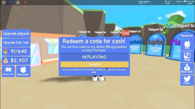 ВСЕ КОДЫ В СИМУЛЯТОРЕ ДЖЕТПАКА!(РОБЛОКС) смотреть онлайн
