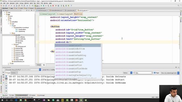 Adding Icon, Layouts, Handling Rotation - I смотреть онлайн