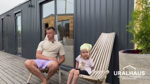 Модульный дом с баней в Челябинской области