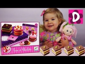 ✿ Игра "Кондитерская Шарлотты и Тома" Распаковка Cupcake and Cake set unboxing